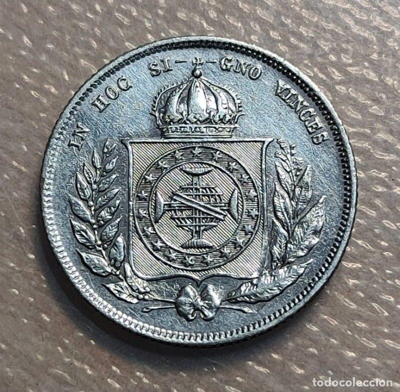 Monedas antiguas de Am&eacute;rica: BRASIL BRAZIL PEDRO II 200 REIS 1862 EBC/EBC+