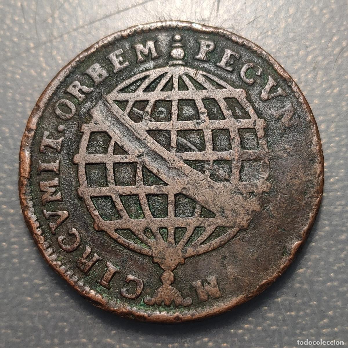 Monedas antiguas de Am&eacute;rica: BRASIL BRAZIL JOSE I 40 REIS 1757