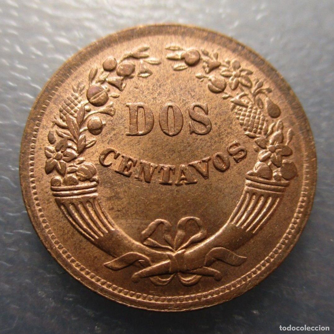 Monedas antiguas de Am&eacute;rica: PERU 2 CENTAVOS 1947 SC UNC - Foto 3