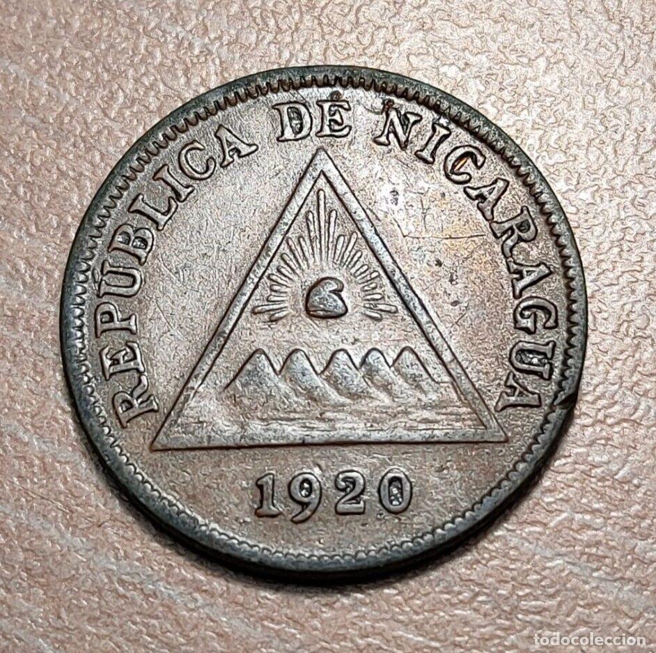 Alte M&uuml;nzen aus Amerika: NICARAGUA 1 CENTAVO 1920 KM 11