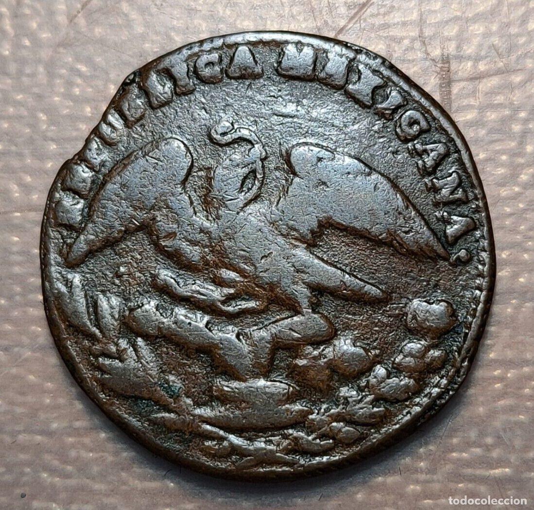 Monedas antiguas de Am&eacute;rica: MEXICO 1/4 REAL 1836 Mo A BC+ - Foto 1
