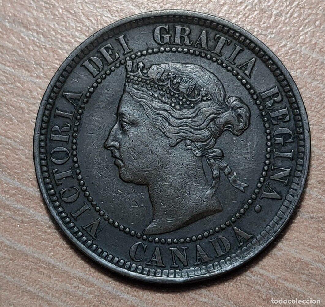 Monnaies anciennes d'Am&eacute;rique: CANADA VICTORIA 1 CENT 1888 MBC+/EBC-