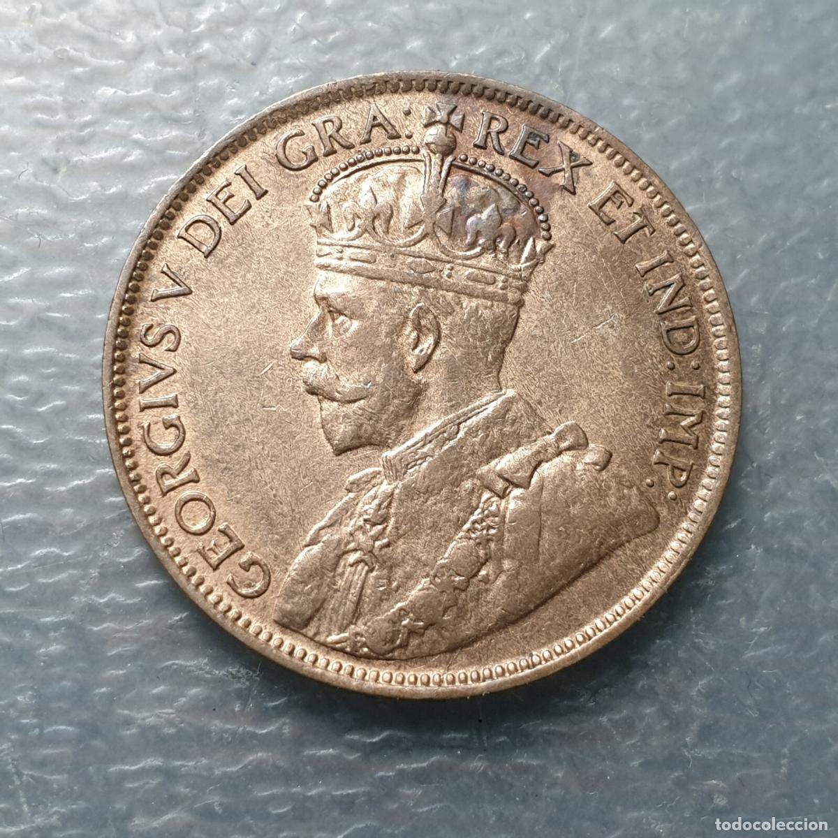 Monedas antiguas de Am&eacute;rica: CANADA GEORGE V 1 CENT 1917 EBC - Foto 3