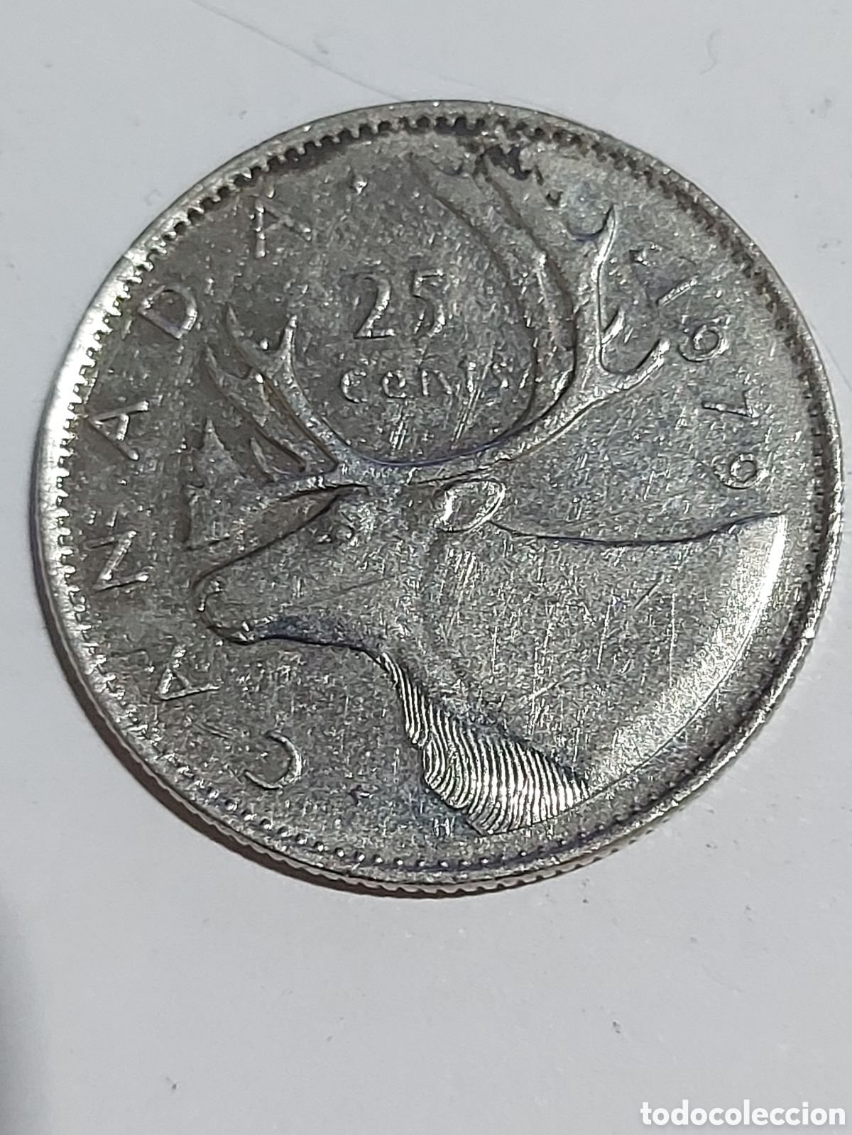 Monedas antiguas de Am&eacute;rica: MONEDA CANADA 25 CENTAVOS 1979 - Foto 1