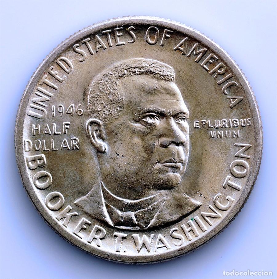 Monete antiche di America: SC. EEUU - 1/2 Dólar. 1946 SC/UNC. Plata 12,5 g. Pleno brillo original