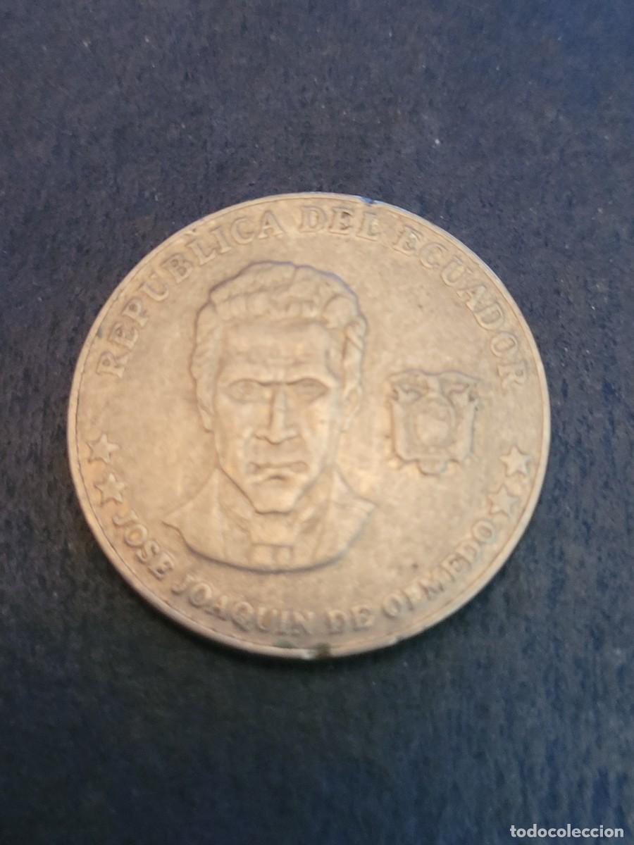 Monedas antiguas de Am&eacute;rica: Moneda 25 centavos 2000 Ecuador - Foto 1