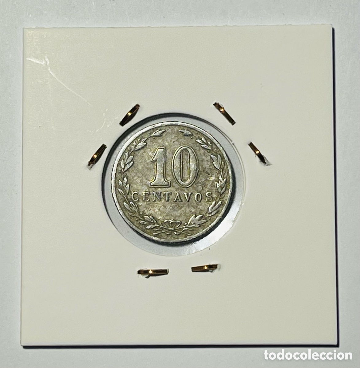 Monedas antiguas de Am&eacute;rica: 10 Centavos Argentina 1907 - Foto 2