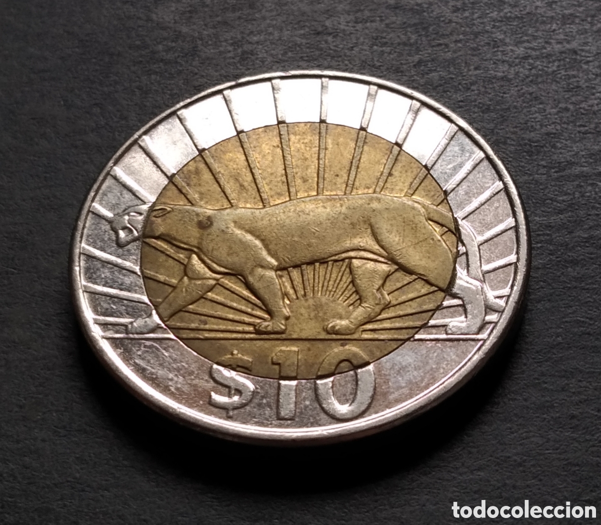 Monedas antiguas de Am&eacute;rica: MONEDA - URUGUAY 10 PESOS 2015 - Foto 3