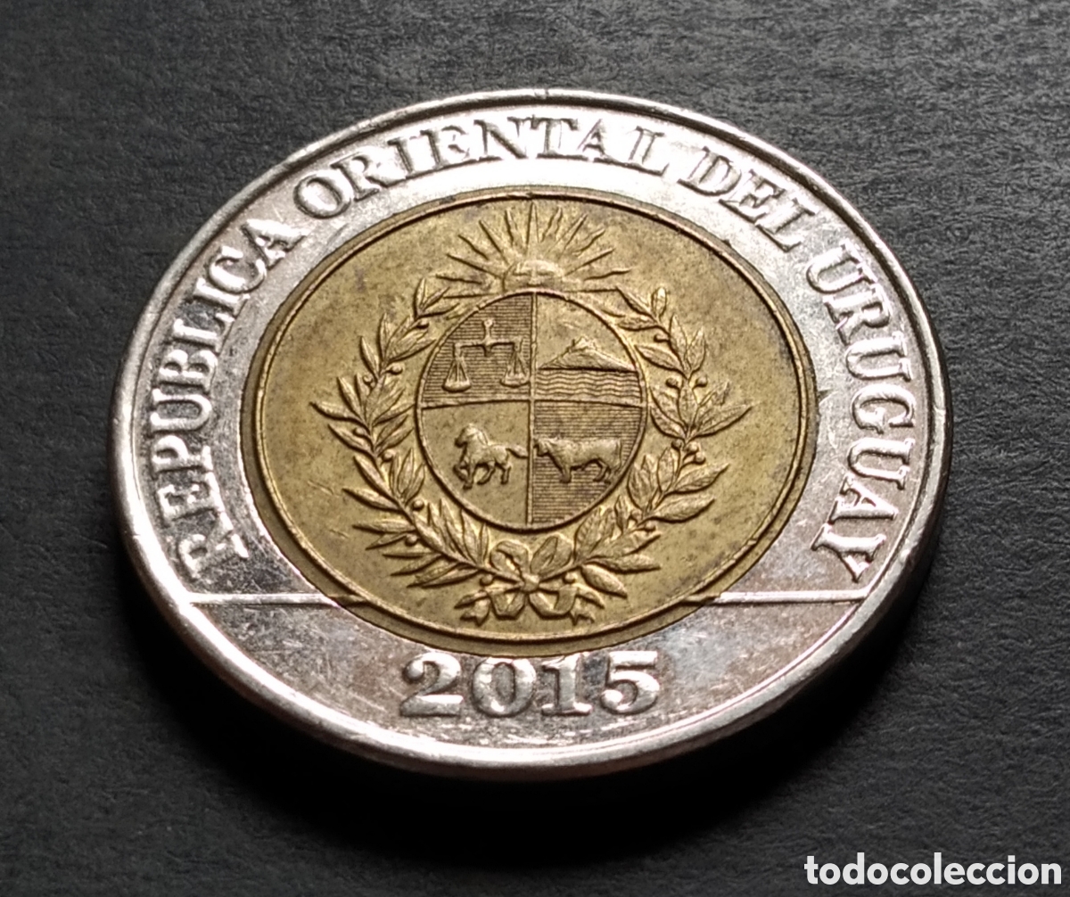 Monedas antiguas de Am&eacute;rica: MONEDA - URUGUAY 10 PESOS 2015 - Foto 4