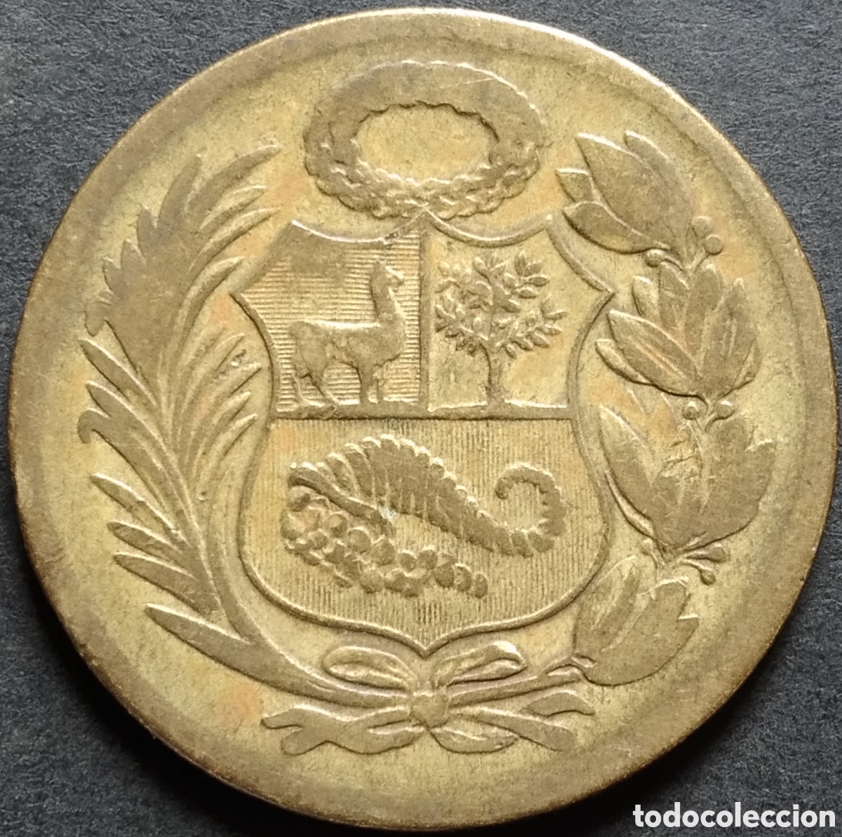 Monedas antiguas de Am&eacute;rica: MONEDA - PER&Uacute; 1 SOL DE ORO 1959 - Foto 2