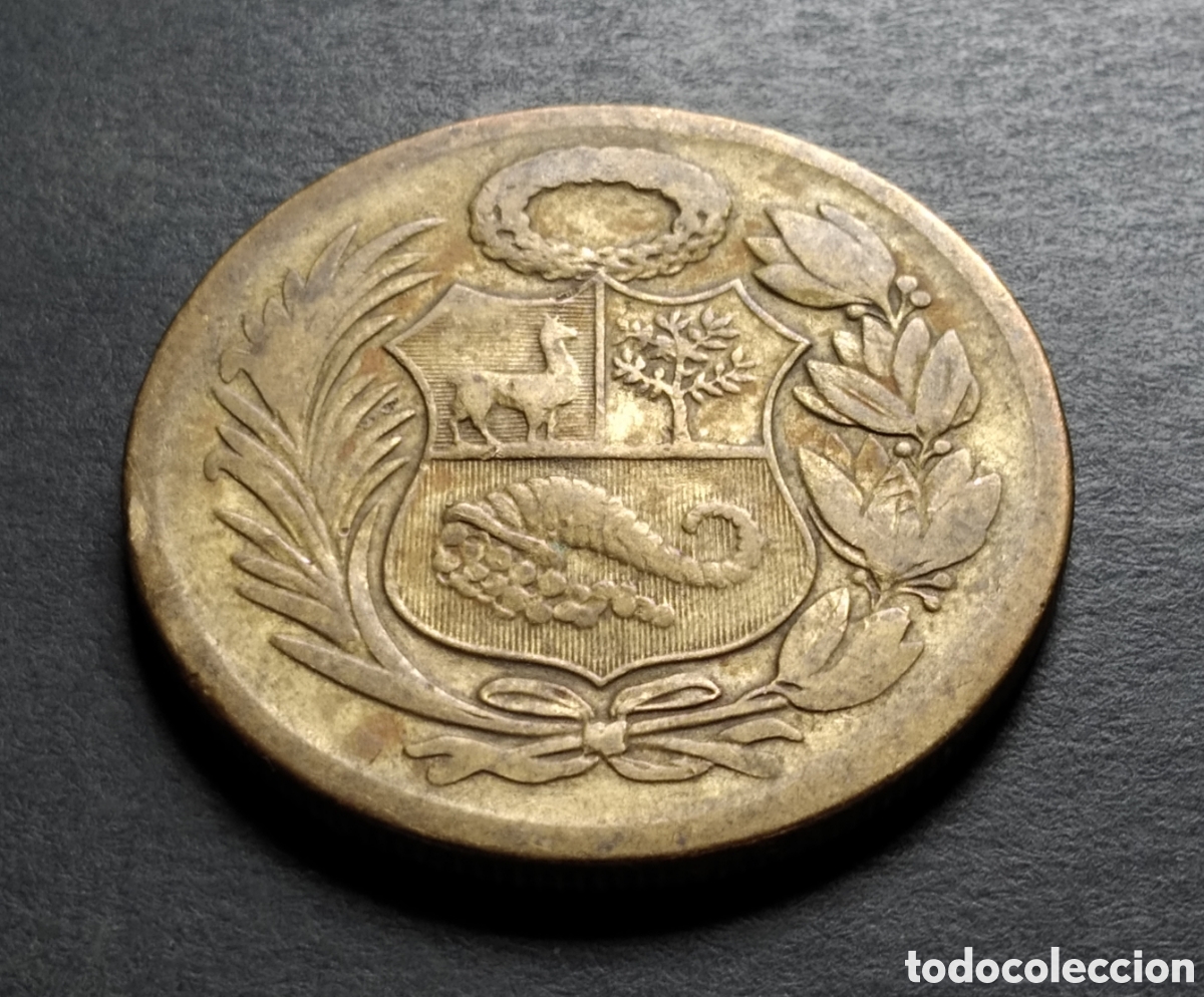 Monedas antiguas de Am&eacute;rica: MONEDA - PER&Uacute; 1 SOL DE ORO 1959 - Foto 4