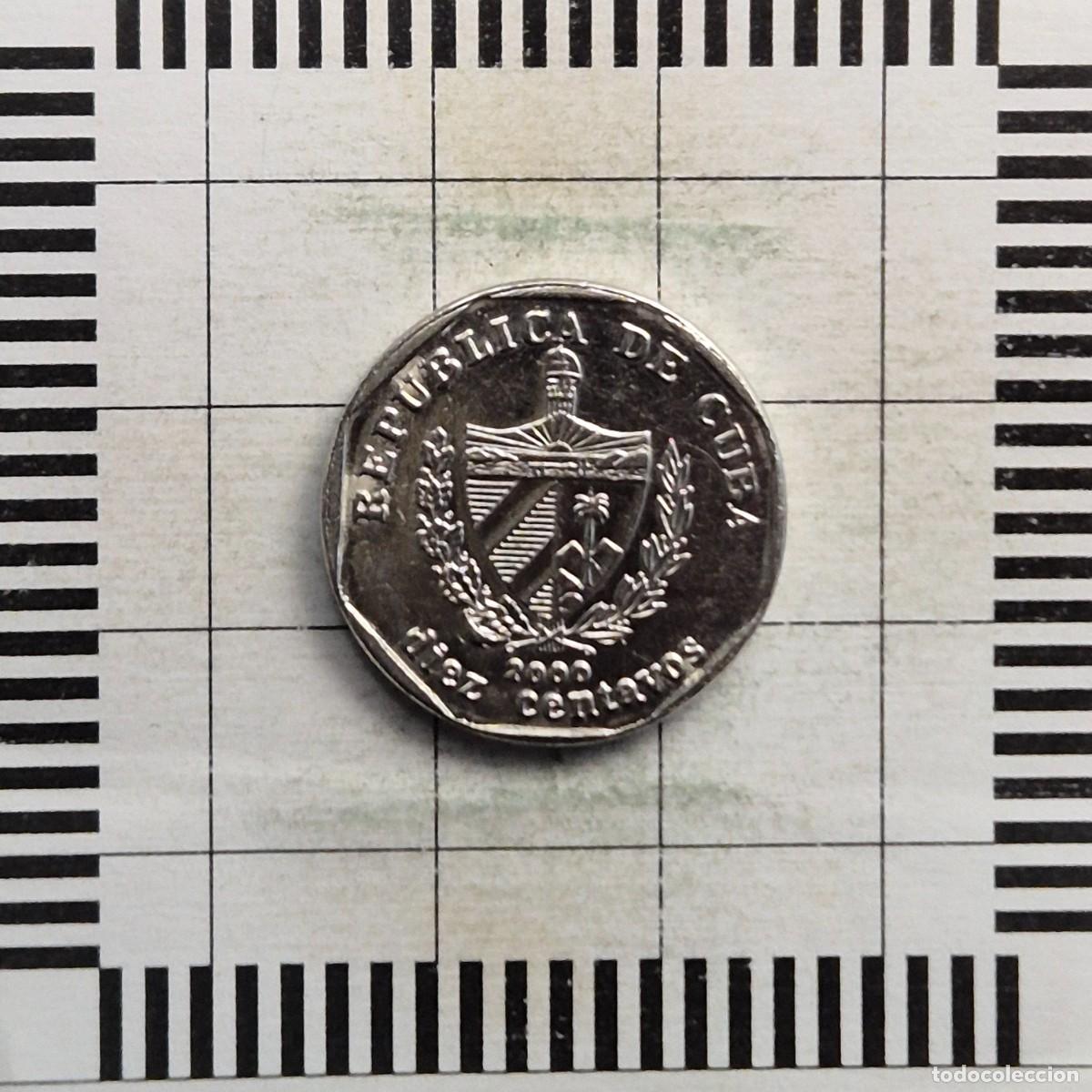 Monedas antiguas de Am&eacute;rica: 10 CENTAVOS, CUBA. 2000. (KM#576.2). - Foto 2