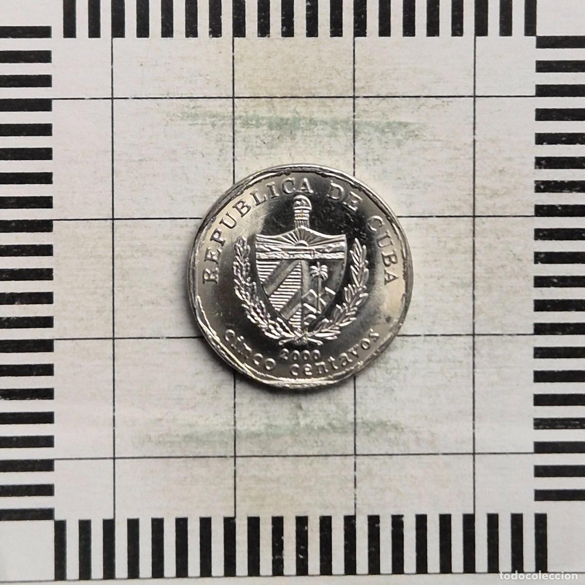 Monedas antiguas de Am&eacute;rica: 5 CENTAVOS, CUBA. 2000. (KM#575.2). - Foto 2