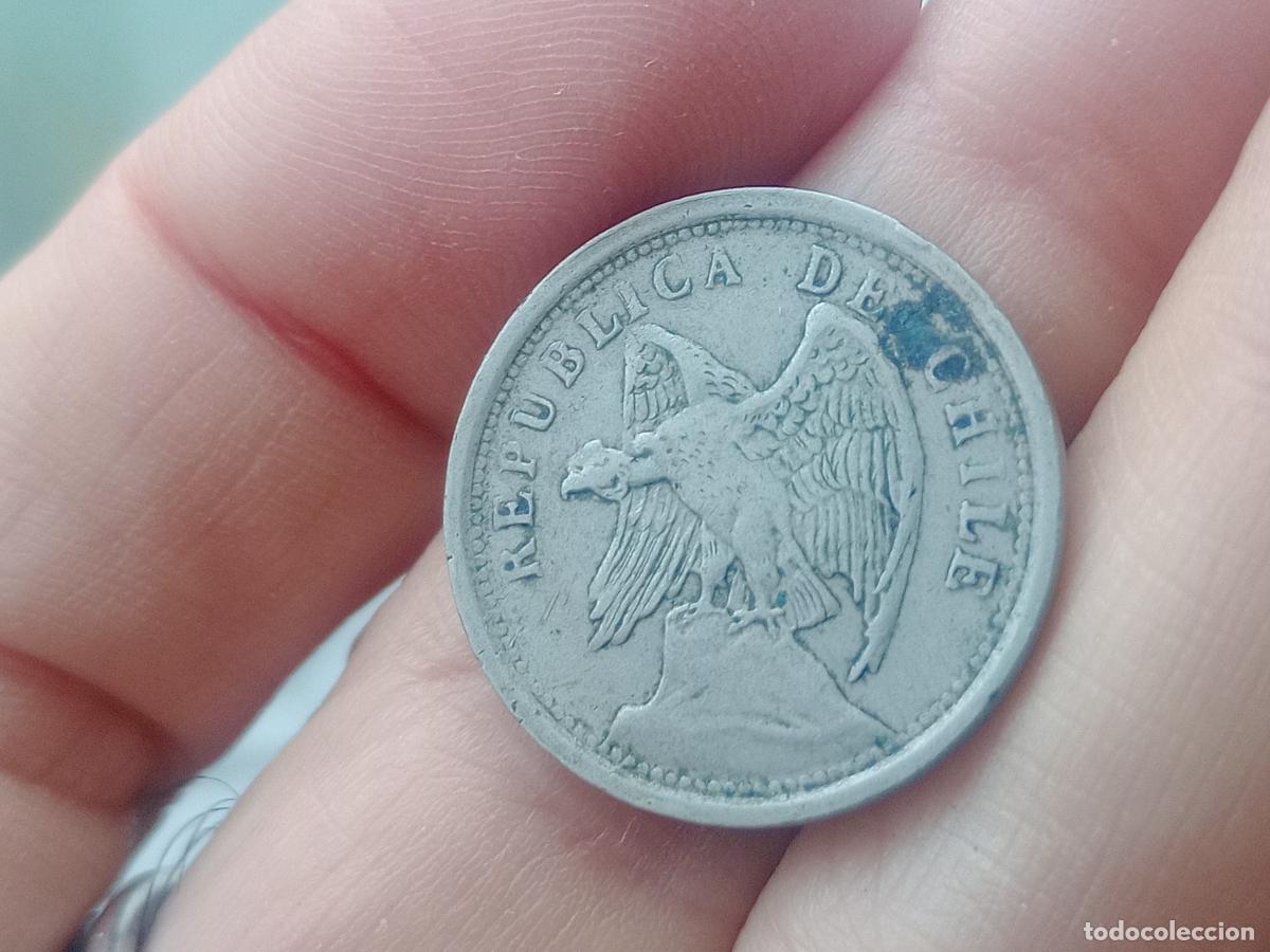 Monedas antiguas de Am&eacute;rica: Chile 20 centavos 1922 - Foto 1