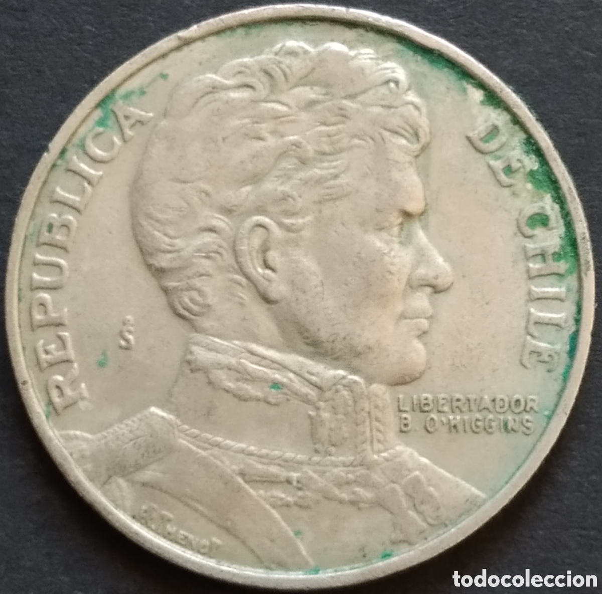 Monedas antiguas de Am&eacute;rica: MONEDA - CHILE 1 PESO 1976 - Foto 2