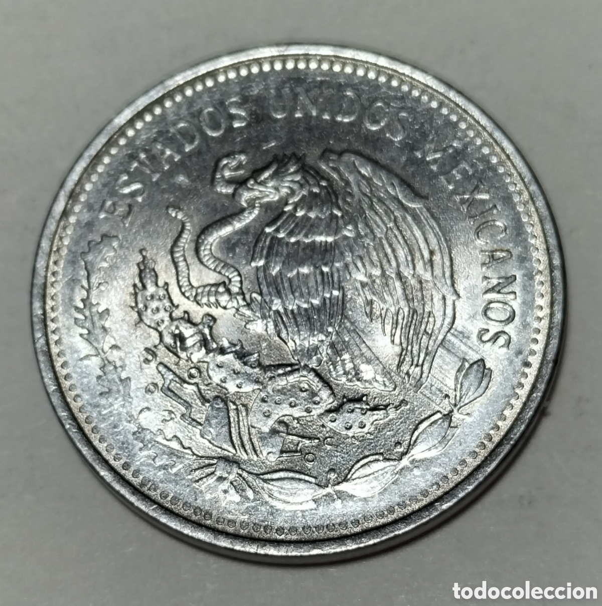 Monedas antiguas de Am&eacute;rica: Moneda 1 Peso 1985 M&eacute;xico. - Foto 2