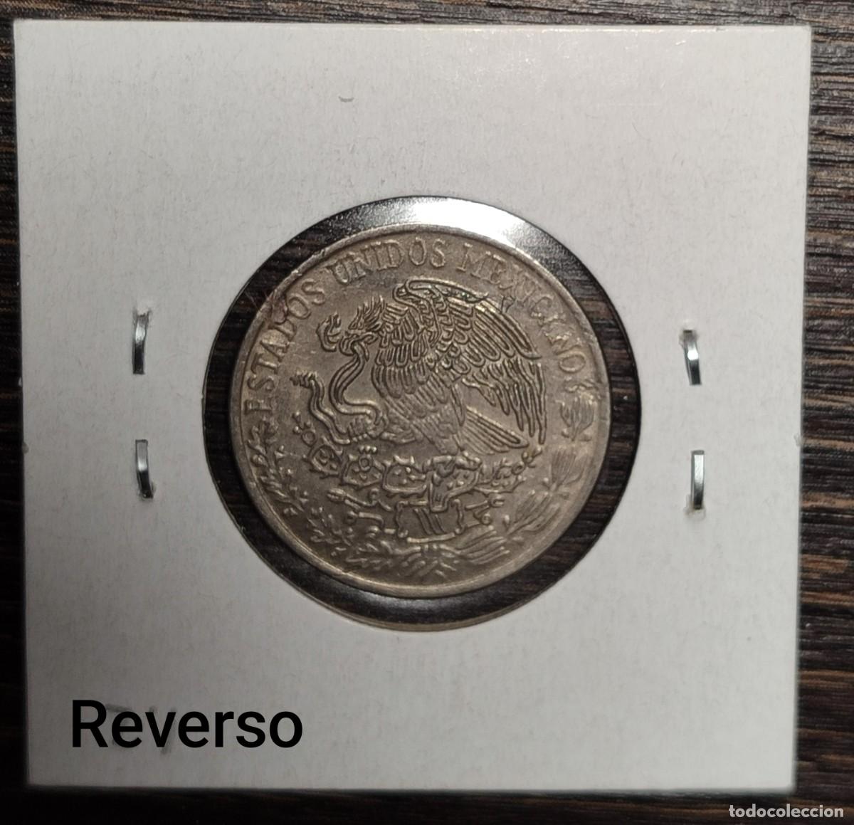 Monedas antiguas de Am&eacute;rica: 50 centavos M&eacute;xico 1976 MBC - Foto 2