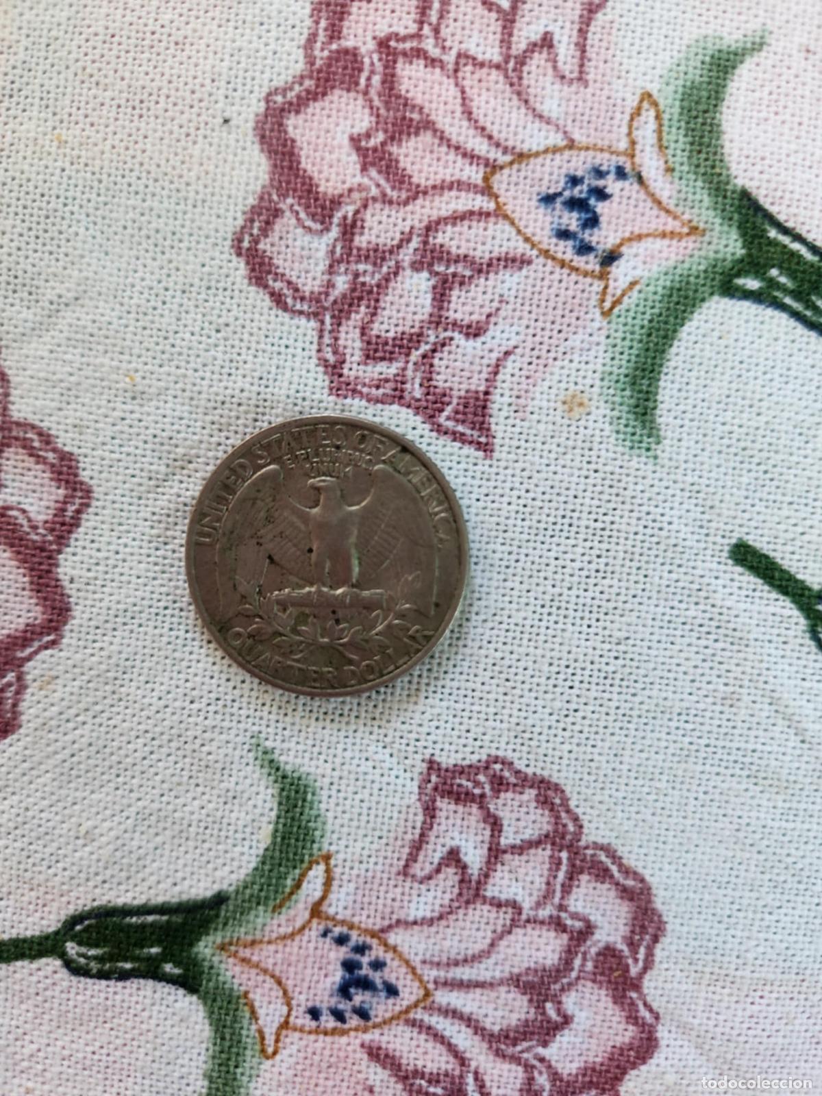 Monedas antiguas de Am&eacute;rica: Moneda de cuarto de d&oacute;lar USA 1979 - Foto 2