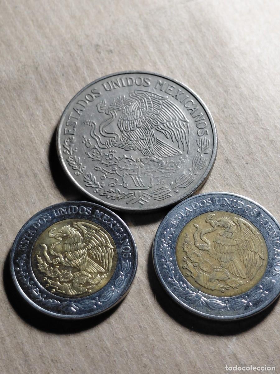 Monedas antiguas de Am&eacute;rica: MEXICO - LOTE 3 MONEDAS - Foto 2