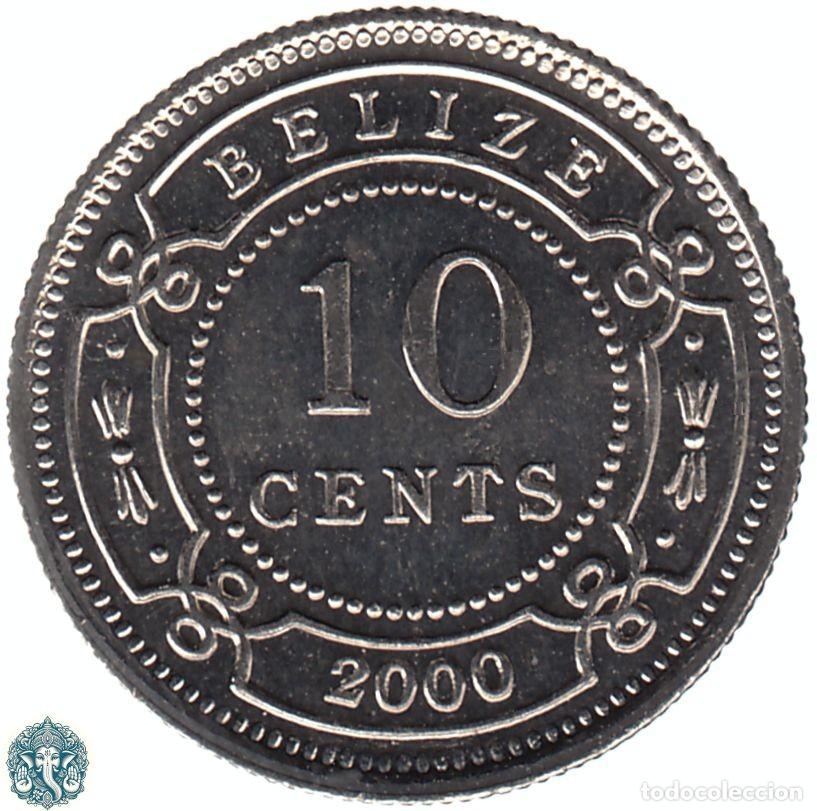 Monedas antiguas de Am&eacute;rica: BELICE 10 Centavos 2000 KM#35 BELIZE - Foto 1