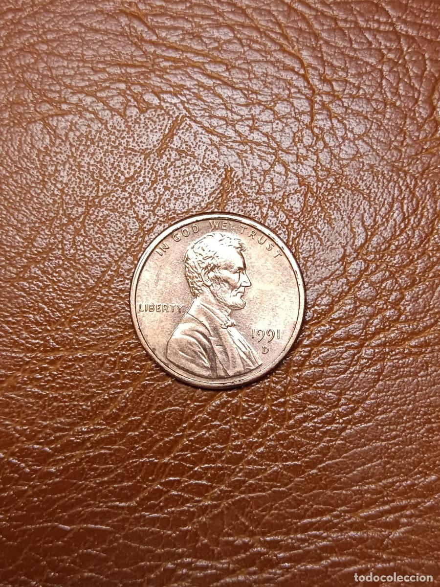 Old Coins of America: ESTADOS UNIDOS 1 CENTAVO 1991 D (3112)