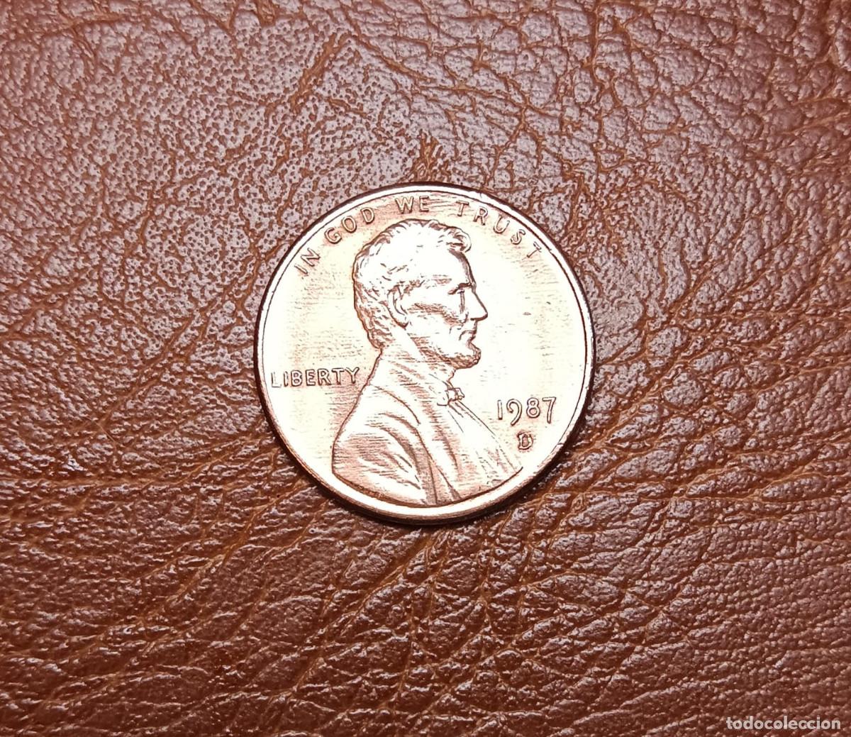 Old Coins of America: ESTADOS UNIDOS 1 CENTAVO 1987 D (3248)