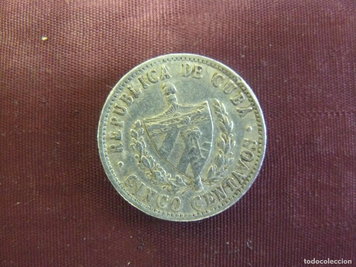 Monedas antiguas de Am&eacute;rica: Moneda de Cuba 5 Centavos 1968 - Foto 1