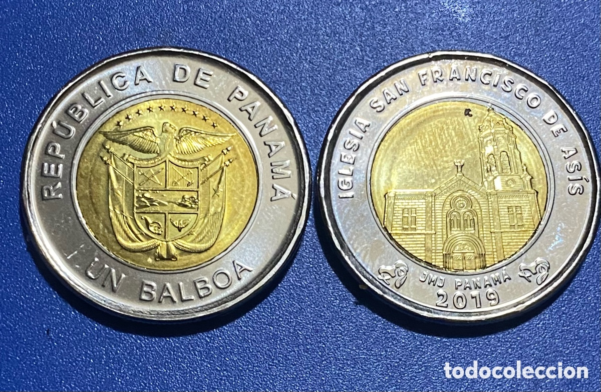 Monedas antiguas de Am&eacute;rica: Panama 2019 San Francisco de Asis - Foto 1