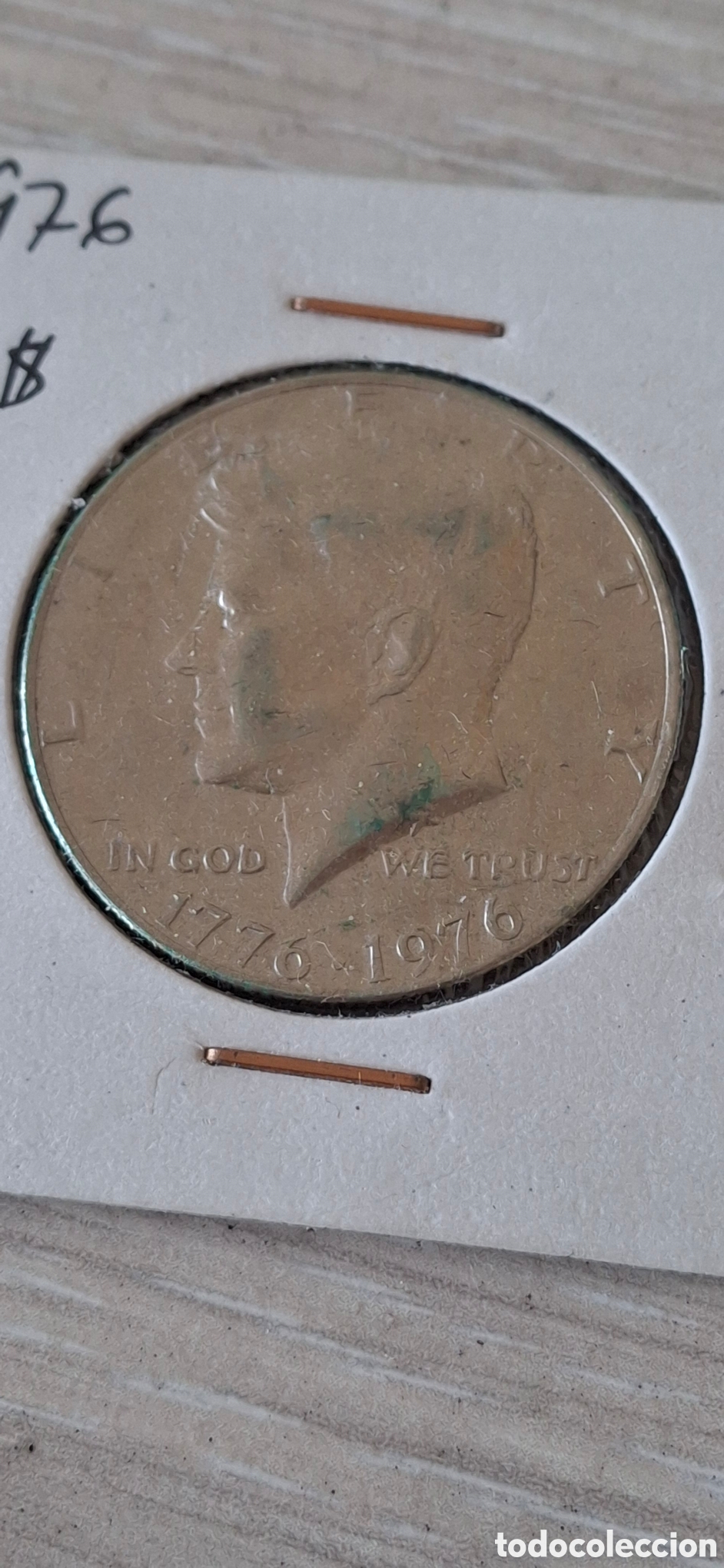 Old Coins of America: 1/2 Half Dollar USA 1976 Kennedy