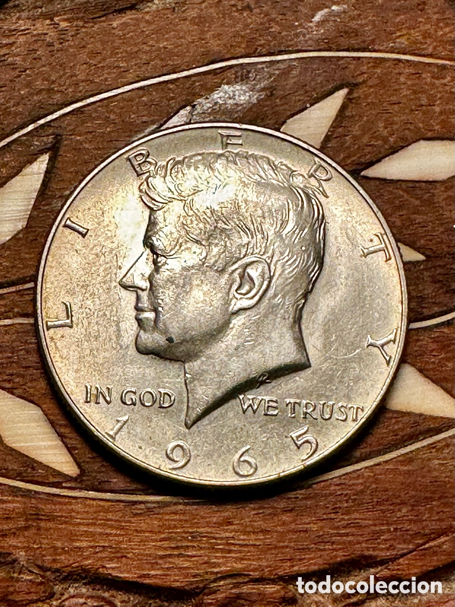 Monnaies anciennes d'Am&eacute;rique: Half D&oacute;lar John F. Kennedy