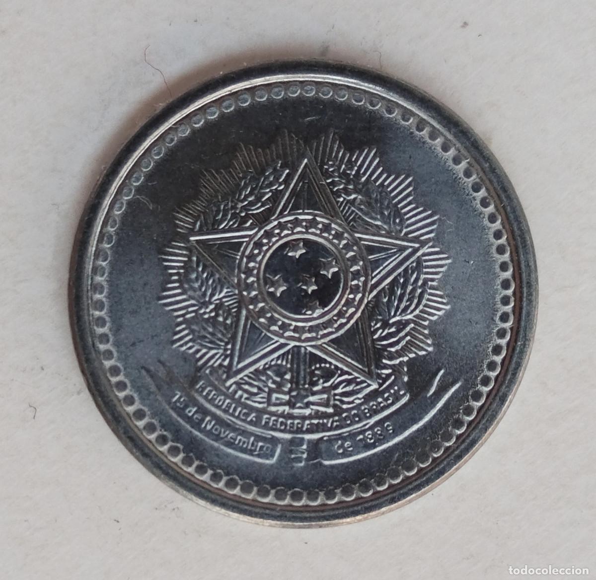 Monedas antiguas de Am&eacute;rica: MONEDA DE 10 CENTAVOS - BRASIL - 1987 - Foto 2