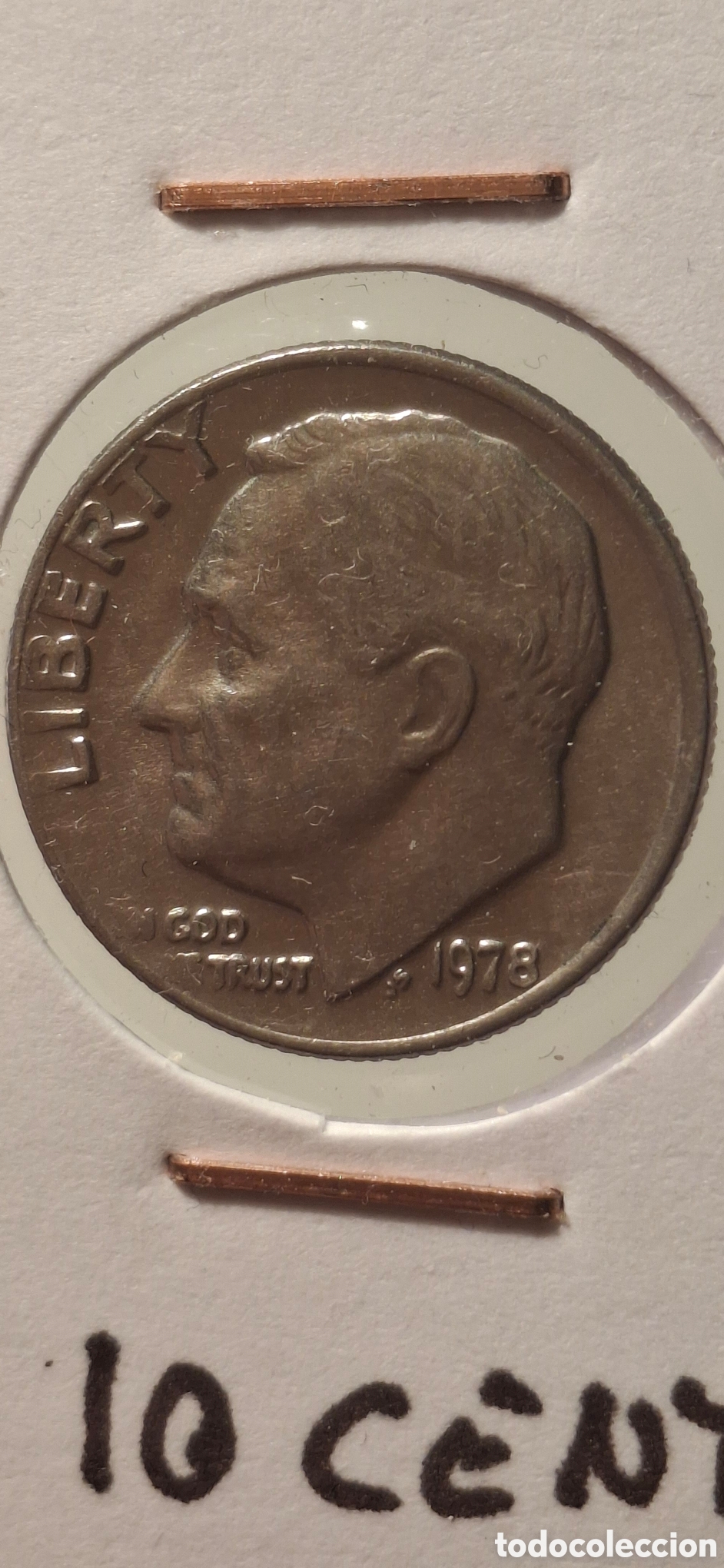 Moedas antigas da Am&eacute;rica: One Dime 1978 Usa 10 Centavos de Dolar Dollar Estados Unidos