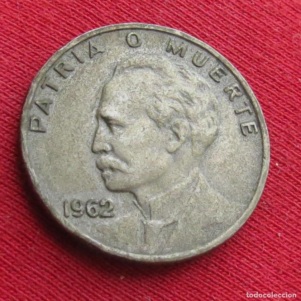 Monedas antiguas de Am&eacute;rica: Cuba 20 centavos 1962 #2 - Foto 1