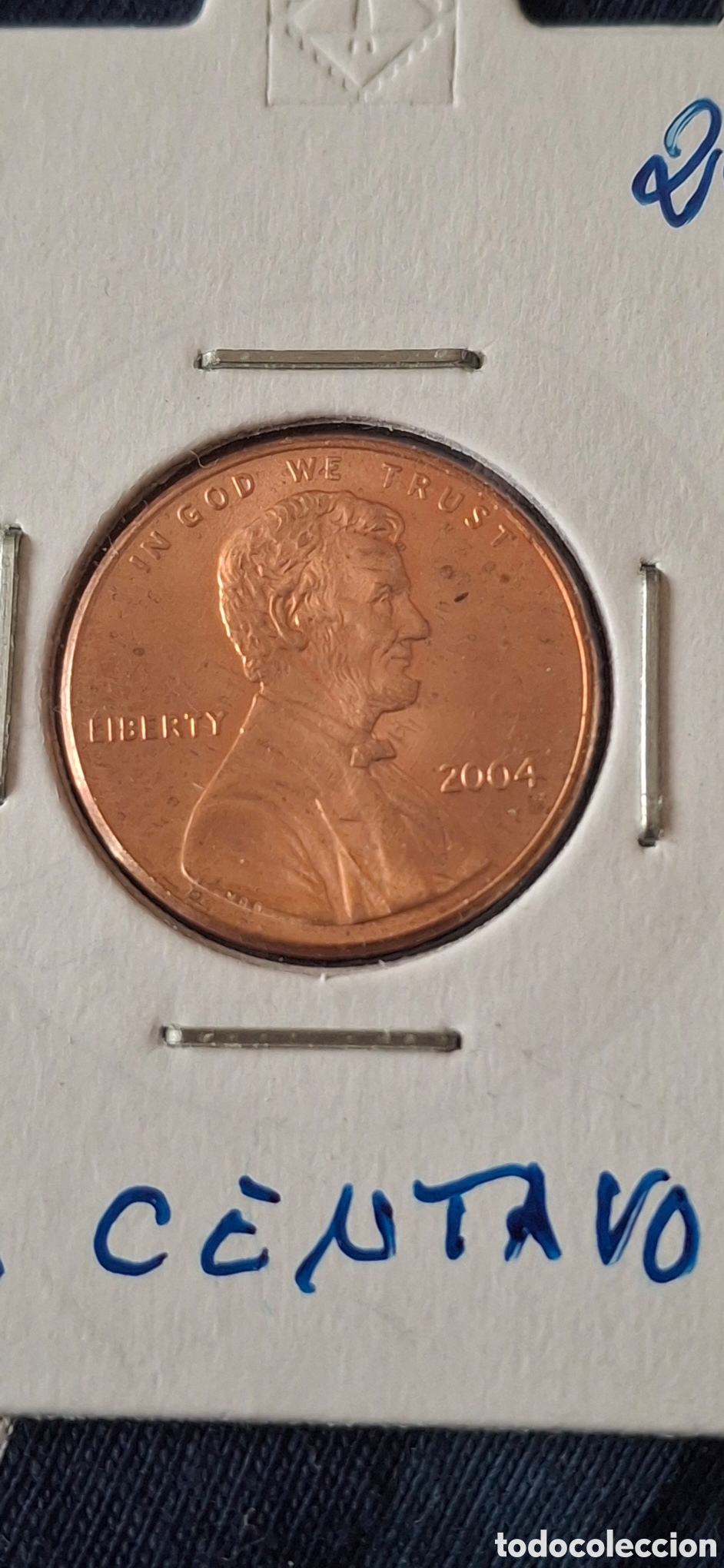 Moedas antigas da Am&eacute;rica: 2004 One Cent Usa Estados Unidos 1 centavo