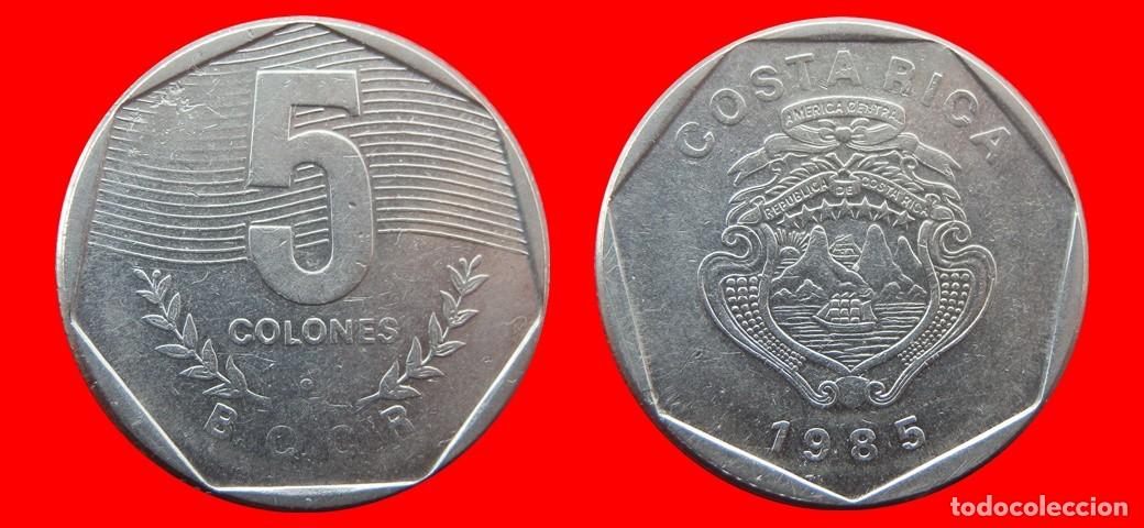 Monedas antiguas de Am&eacute;rica: 5 COLONES 1985 COSTA RICA-139636