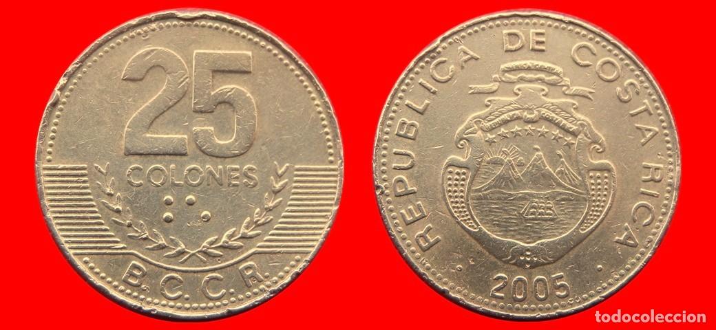 Monedas antiguas de Am&eacute;rica: 25 COLONES 2005 COSTA RICA-139638