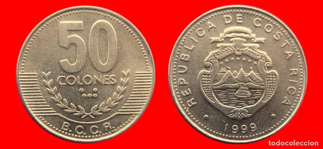 Monedas antiguas de Am&eacute;rica: 50 COLONES 1999 COSTA RICA-139639