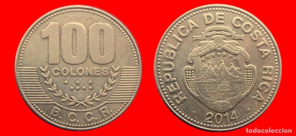 Monedas antiguas de Am&eacute;rica: 100 COLONES 2014 COSTA RICA-139640