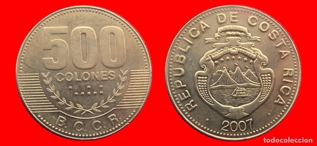 Monedas antiguas de Am&eacute;rica: 500 COLONES 2007 COSTA RICA-139643