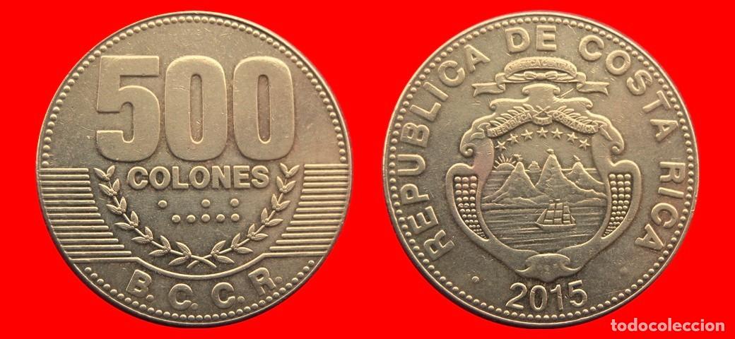 Monedas antiguas de Am&eacute;rica: 500 COLONES 2015 COSTA RICA-139644