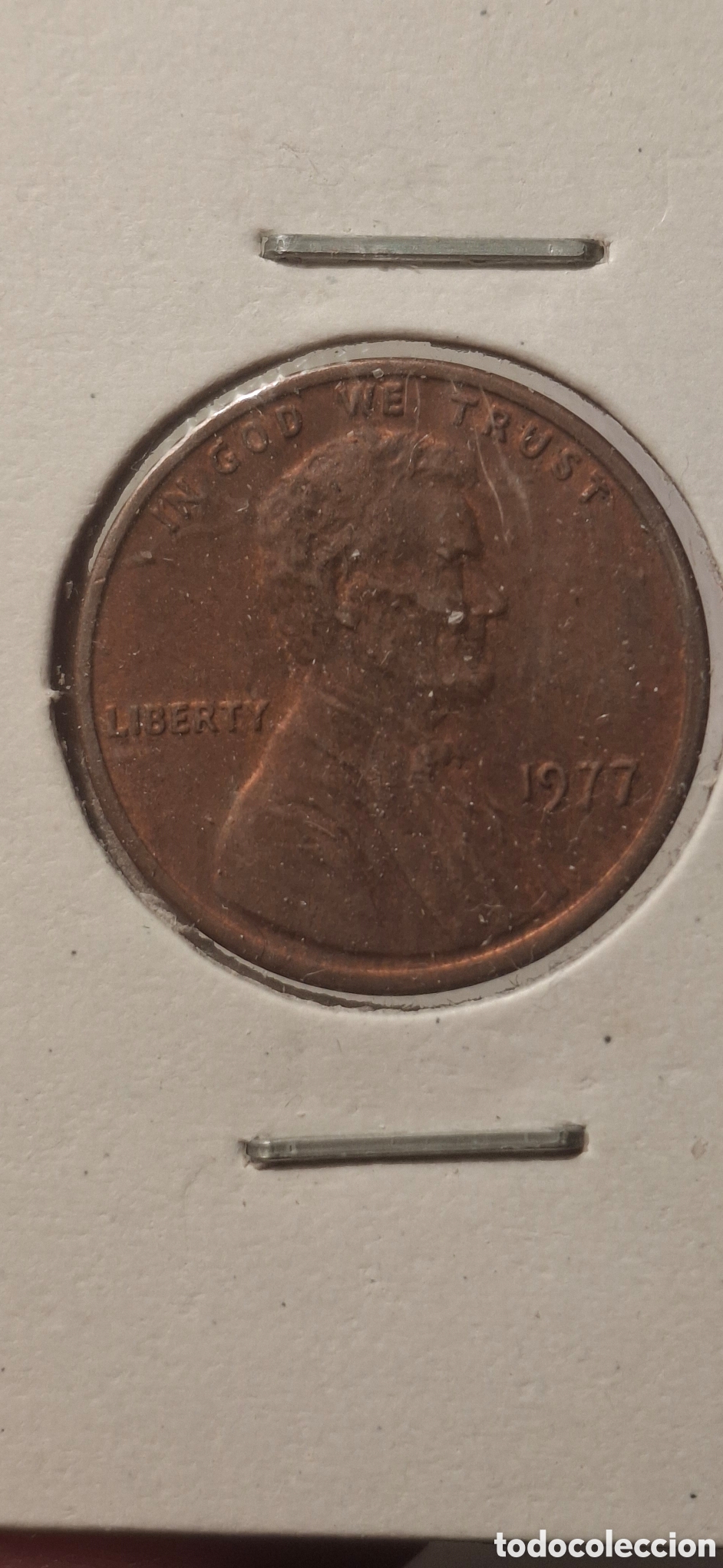 Old Coins of America: 1977 One Cent Usa Estados Unidos 1 centavo