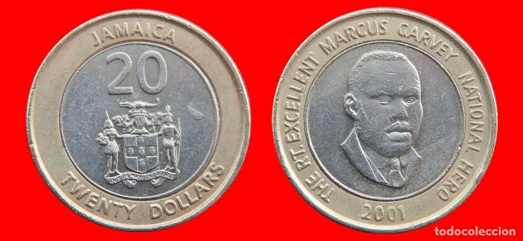Monedas antiguas de Am&eacute;rica: 20 DOLARES 2001 JAMAICA-139715