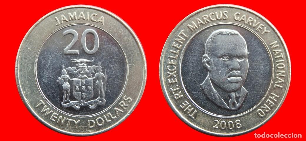 Monedas antiguas de Am&eacute;rica: 20 DOLARES 2008 JAMAICA-139716