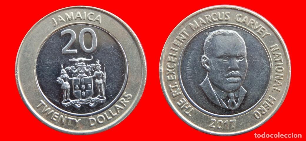 Monedas antiguas de Am&eacute;rica: 20 DOLARES 2017 JAMAICA-139718