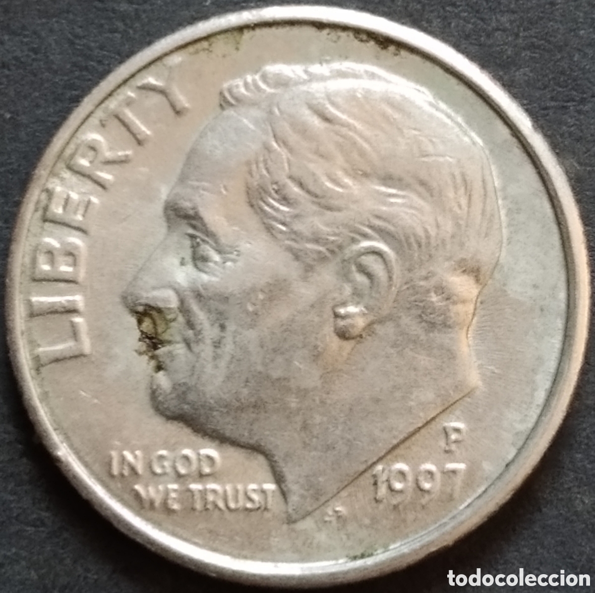Old Coins of America: MONEDA - EEUU / ESTADOS UNIDOS / USA 1 DIME 1997 P