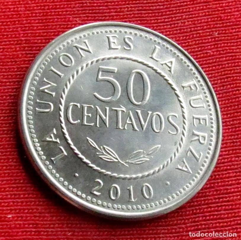 Monedas antiguas de Am&eacute;rica: Bolivia 50 centavos 2010 - Foto 1
