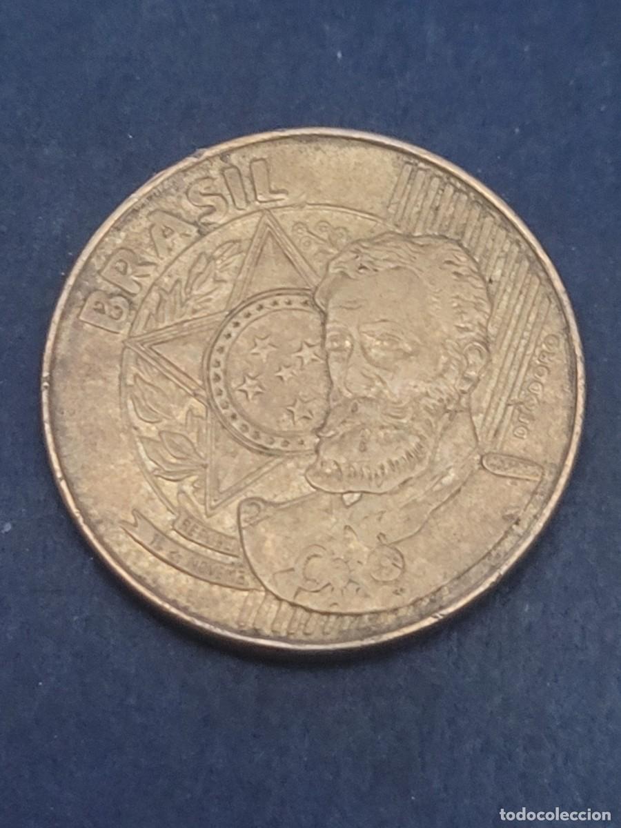 Monedas antiguas de Am&eacute;rica: Moneda 25 centavos 2010 Brasil - Foto 1