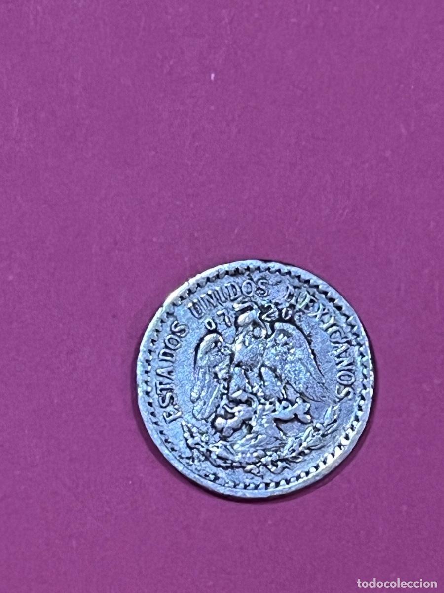 Monedas antiguas de Am&eacute;rica: Mexico 10 Centavos 1925 Plata moneda - Foto 1