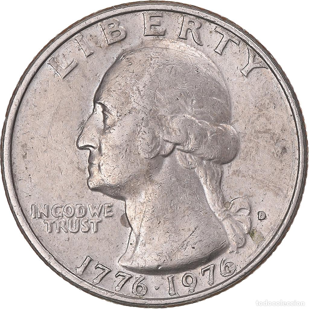 Monete antiche di America: [#1354925] Moneda, Estados Unidos, Quarter, 1976