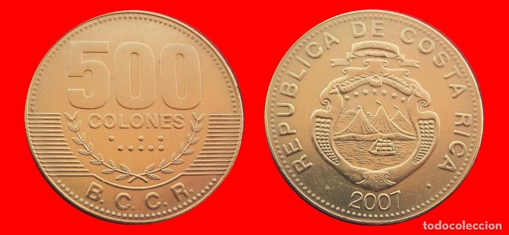 Monedas antiguas de Am&eacute;rica: 500 COLONES 2007 COSTA RICA-135628
